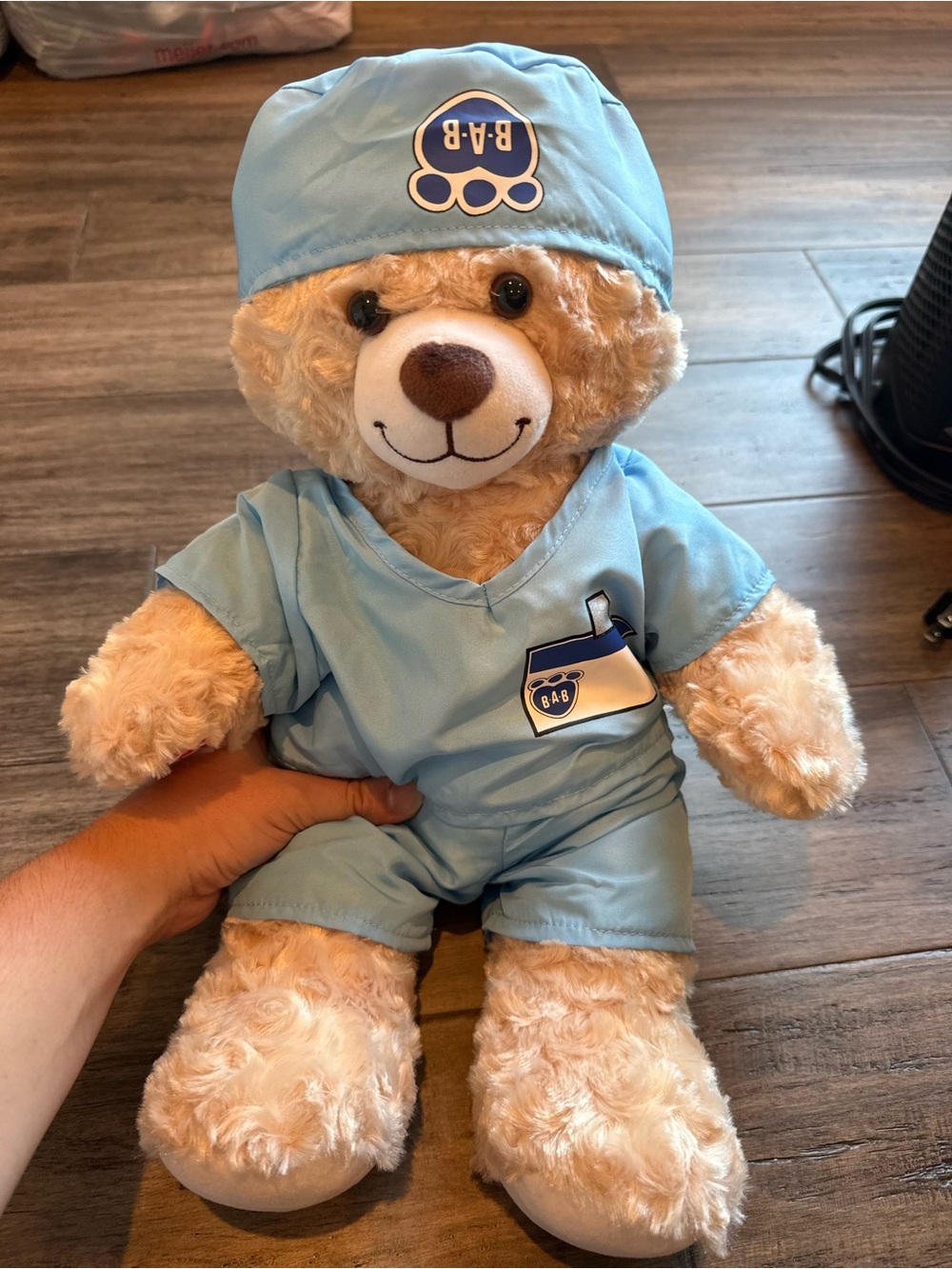 Build-A-Bear Light Blue Surgeon Bear Costume